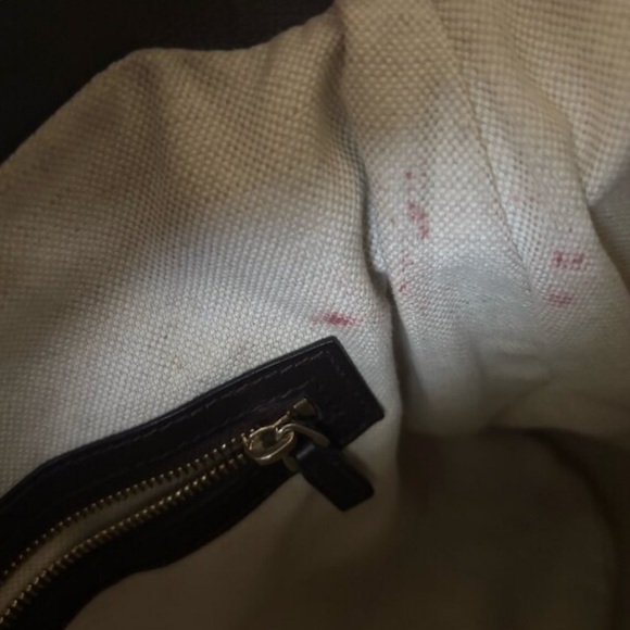 Vintage Gucci Brown Leather Shoulder hobo Bag - Picture 13 of 16